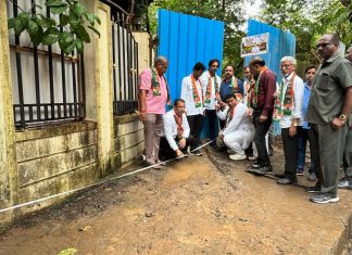 शाळेजवळ मोकळ्या भूखंडावर प्रस्तावित पेट्रोल पंपाला काँग्रेसचा जोरदार विरोध.