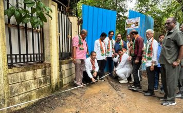 शाळेजवळ मोकळ्या भूखंडावर प्रस्तावित पेट्रोल पंपाला काँग्रेसचा जोरदार विरोध.